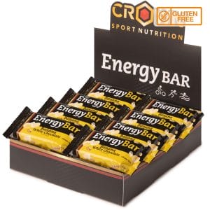 Barritas energéticas (Energy Bar) - Caja (12 barritas - 720 g), Banana y Chocolate Blanco