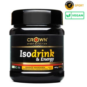 Bebida isotónica (Isodrink & Energy) - Bote 640 g (20 tomas), Naranja/Mandarina